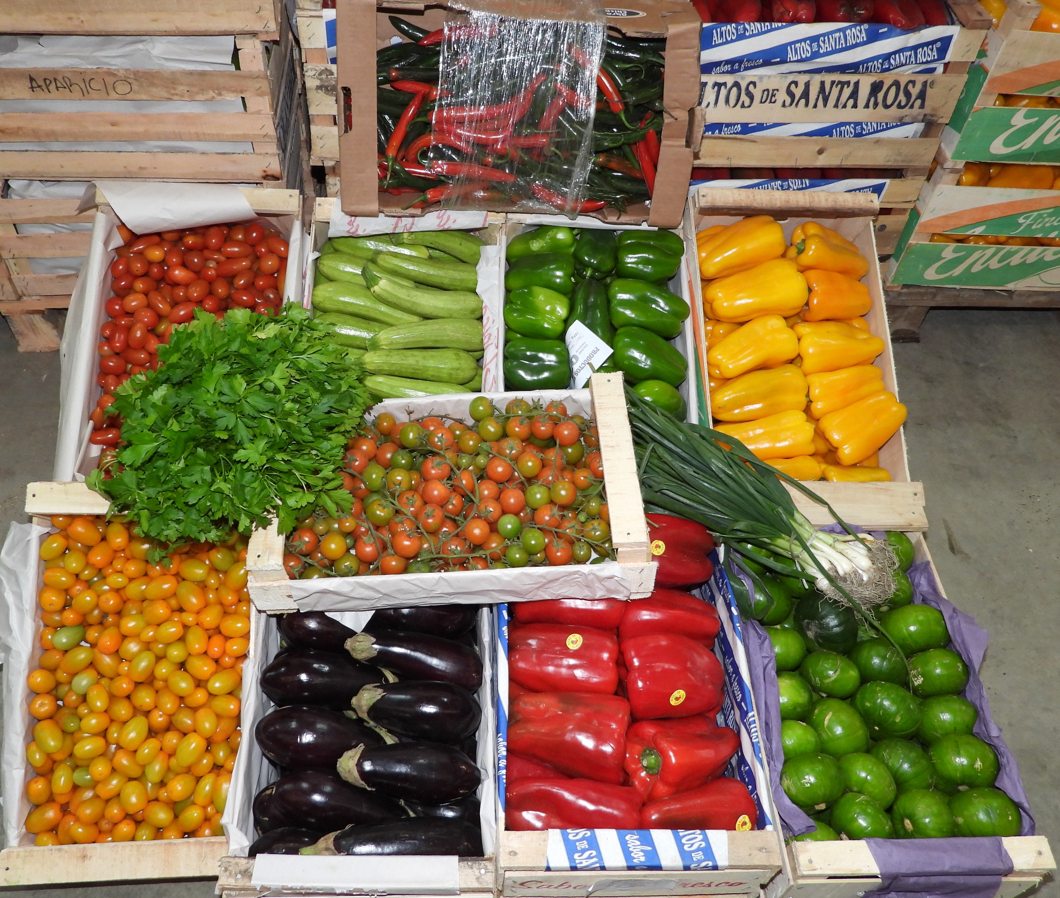 Verduras Mercado Chubut